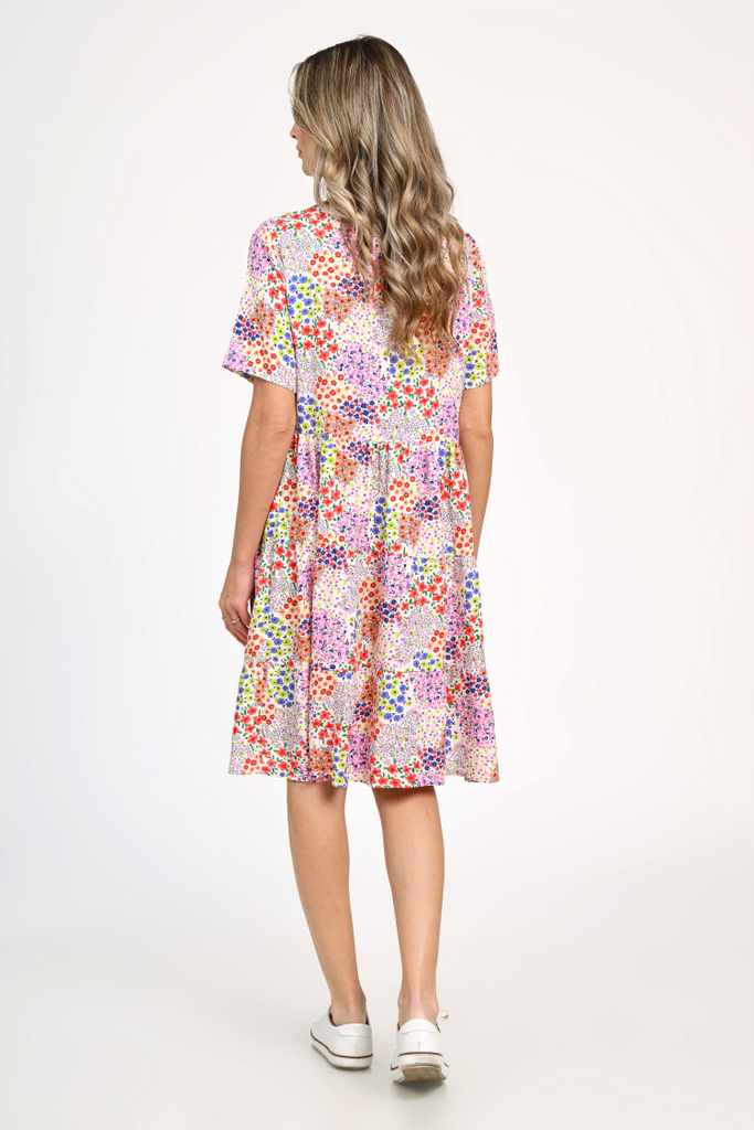 Rochie Dama, Eranthe, Microfloral V325